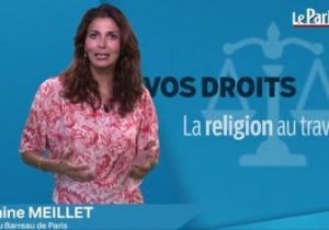 Le Parisien. La religion au travail.