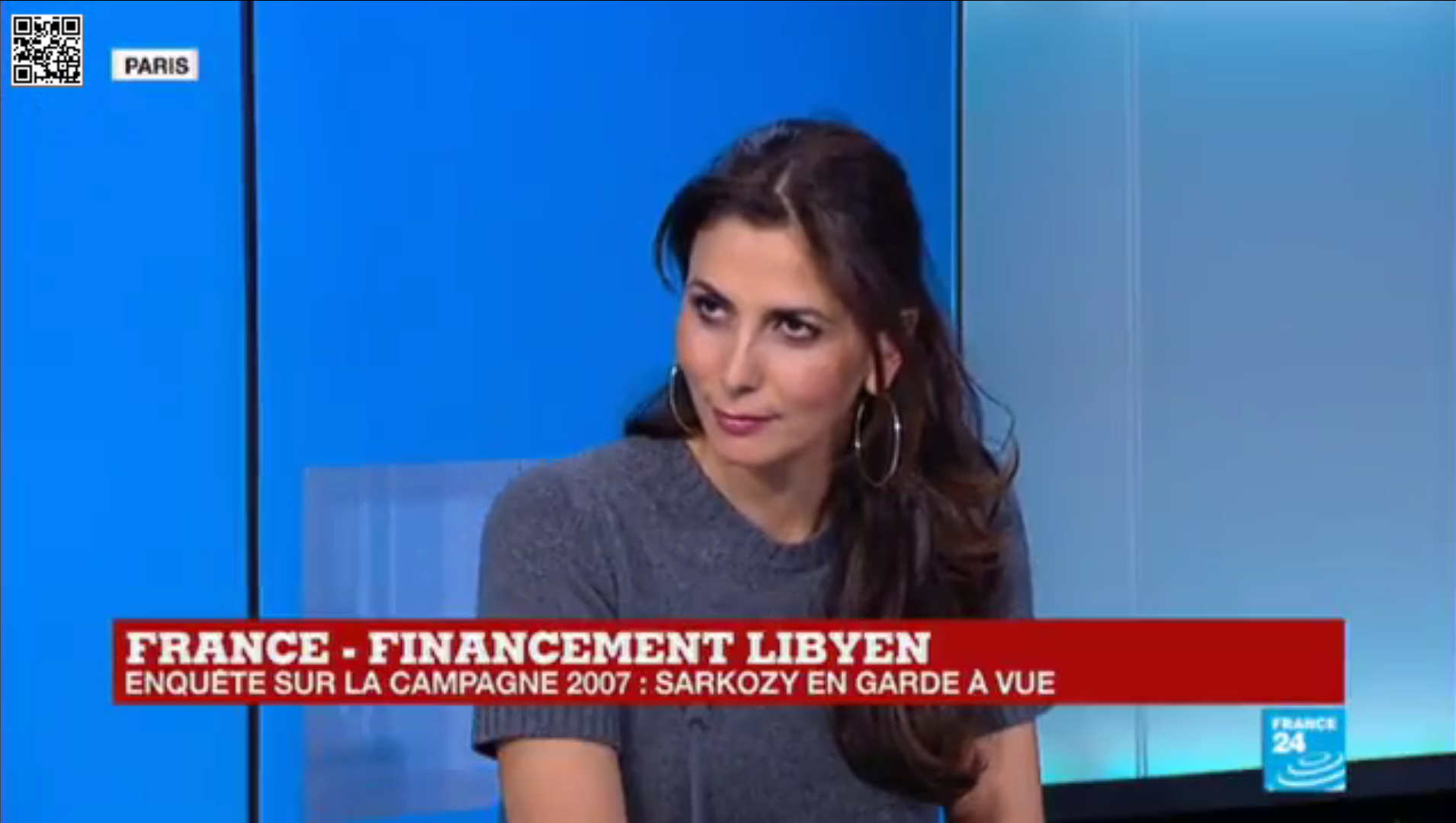 France 24. Un ancien président de la république en GAV. Pourquoi ? Comment ?