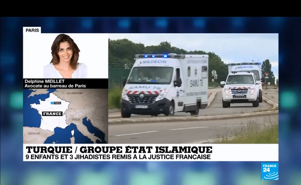 La France rapatrie neufs enfants de jihadistes.