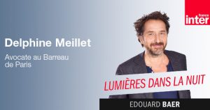 Delphine Meillet répond aux questions d'Edouard Baer dans Lumières dans la Nuit